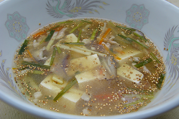 ローストキヌアのスーラータン